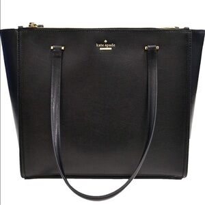 Kate Spade Black Structured Shoulder Bag
